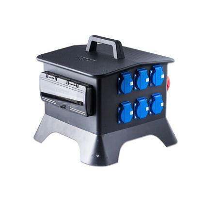 Verdeelkast 32 A (2 x) 230 V (6 x)  – afbeelding 2 van 2