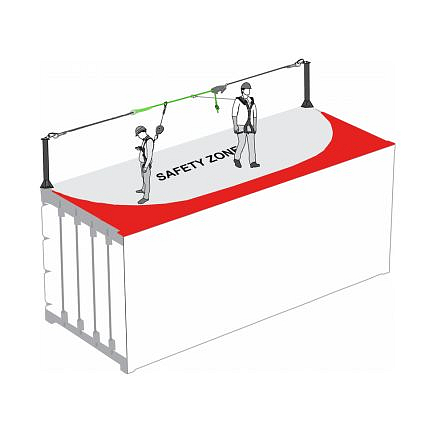 Ankerpaal voor ISO container – afbeelding 2 van 2