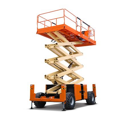 Hoofdafbeelding van Schaarhoogwerker ruw terrein 15 meter w/h