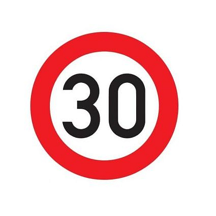 Hoofdafbeelding van Maximumsnelheid 30 km