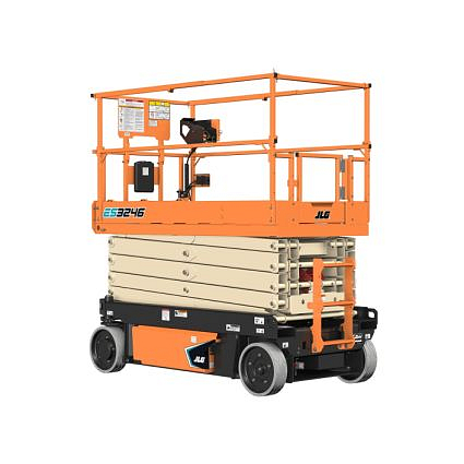 Schaarhoogwerker 12 meter w/h 1.18 m breed – afbeelding 2 van 2