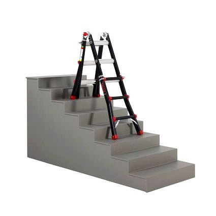 Verstelbare dubbele trap – afbeelding 2 van 2