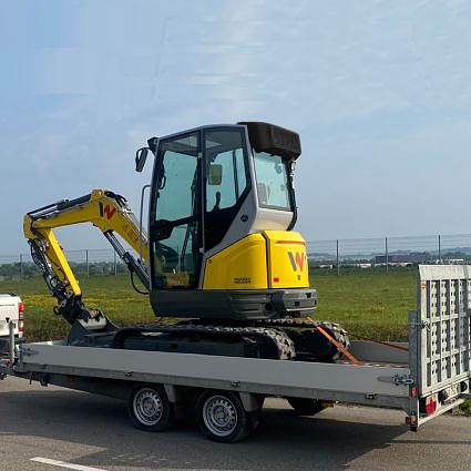 Minigraver 2.6 ton Wacker Neuson EZ26 met cabine – afbeelding 3 van 3