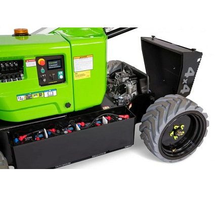 Kniktelescoop 12 m Hybride Accu/Diesel 4x4 – afbeelding 3 van 4